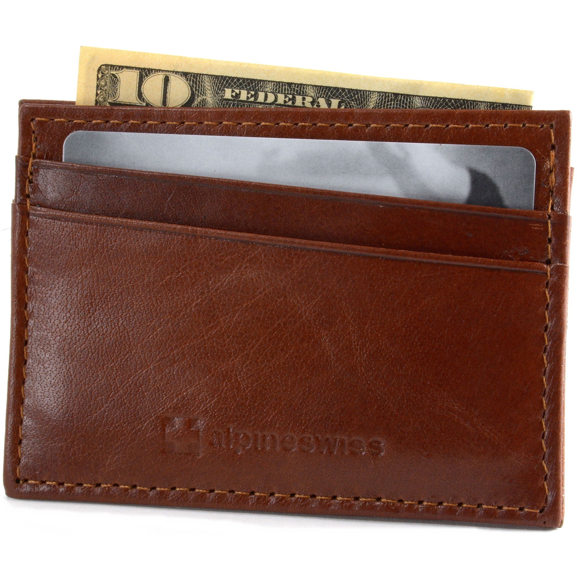 Leather Front Pocket Wallet Rfid Paul Smith